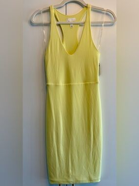 Leith Yellow Bodycon Dress